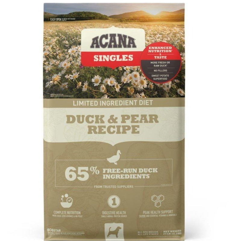 Duck & Pear Dog Acana 11.35 Kg Mascotas mundolimpio.cl 