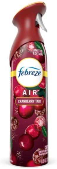 Eliminador de Olores Cranberry Febreze 250 gr Hogar HBC 