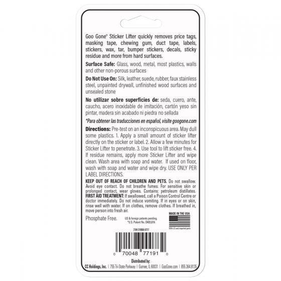 Espatula + Removedor de Adhesivos 59 ml Hogar mundolimpio.cl 