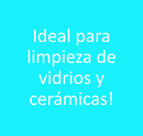 Esponja de Acero Inoxidable para Vidrio y Ceramica Rakso Hogar mundolimpio.cl 