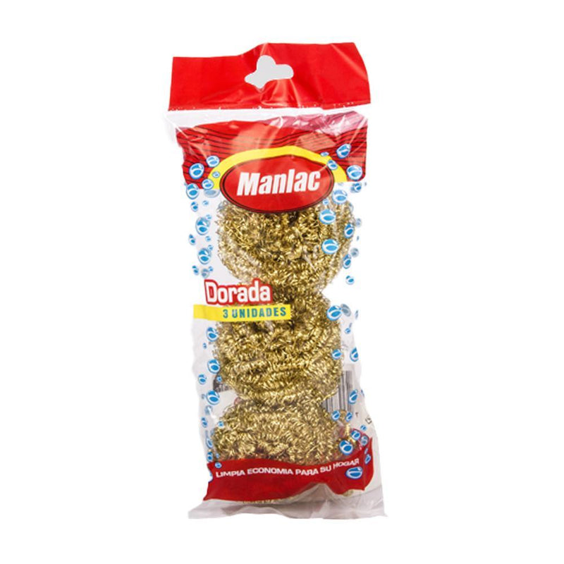Esponja Dorada Manlac 3 Un Hogar Mundo Limpio 