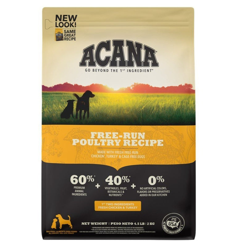 Freerun Poultry Dog Acana 2 Kg Mascotas mundolimpio.cl 