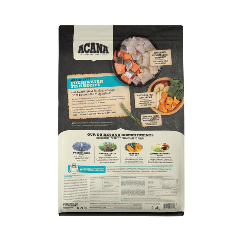 Freshwater Fish Perro Acana 2 Kg Mascotas mundolimpio.cl 