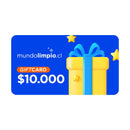 GIFT CARD mundolimpio.cl $10.000 