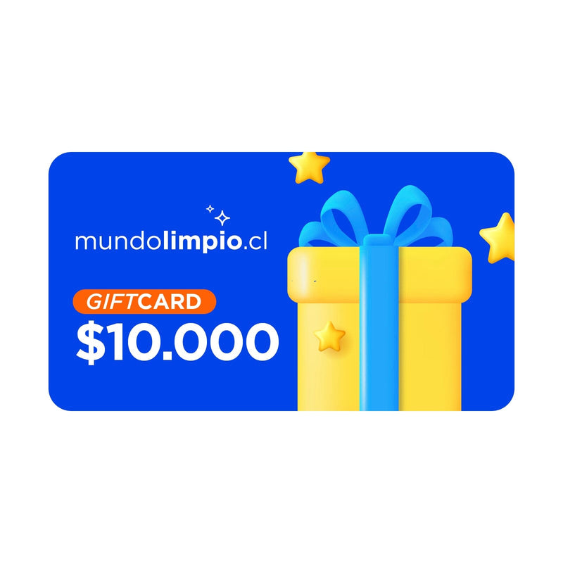 GIFT CARD mundolimpio.cl $10.000 