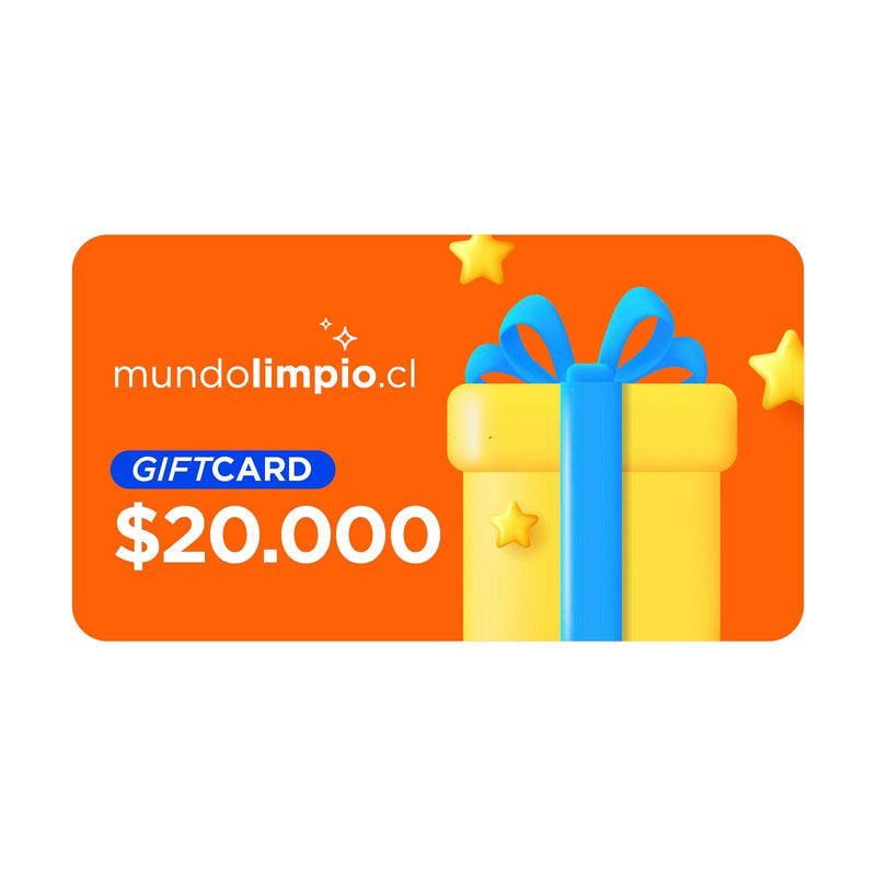 GIFT CARD mundolimpio.cl $20.000 