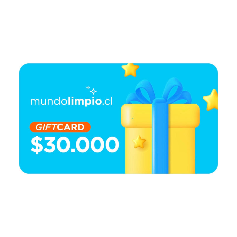 GIFT CARD mundolimpio.cl $30.000 