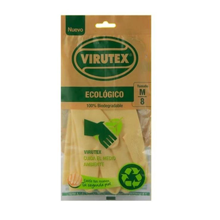 Guantes Ecologicos Virutex M Hogar mundolimpio.cl 