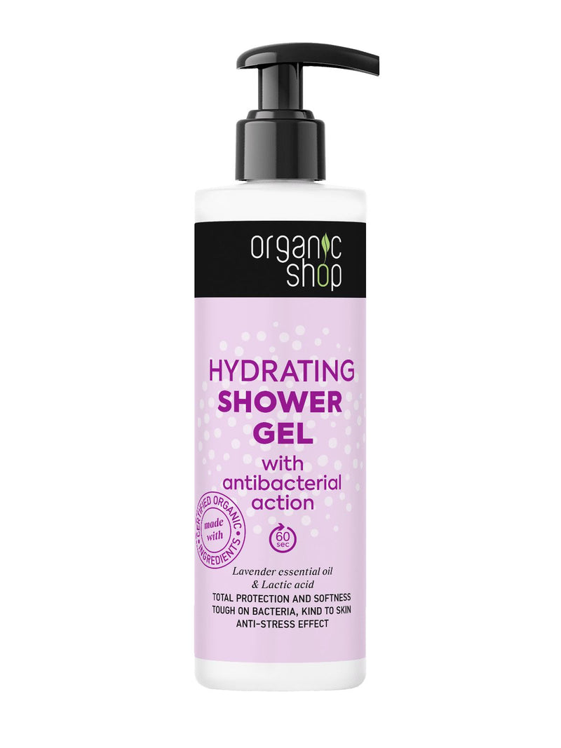 Hydrating Shower Gel Antibacterial Organic Shop 280 ml Higiene Personal mundolimpio.cl 