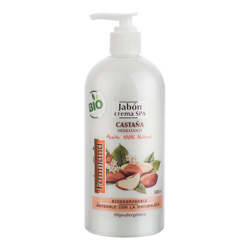 Jabon Liquido Castaña Familand 0,5 Lt Higiene Personal Mundo Limpio 