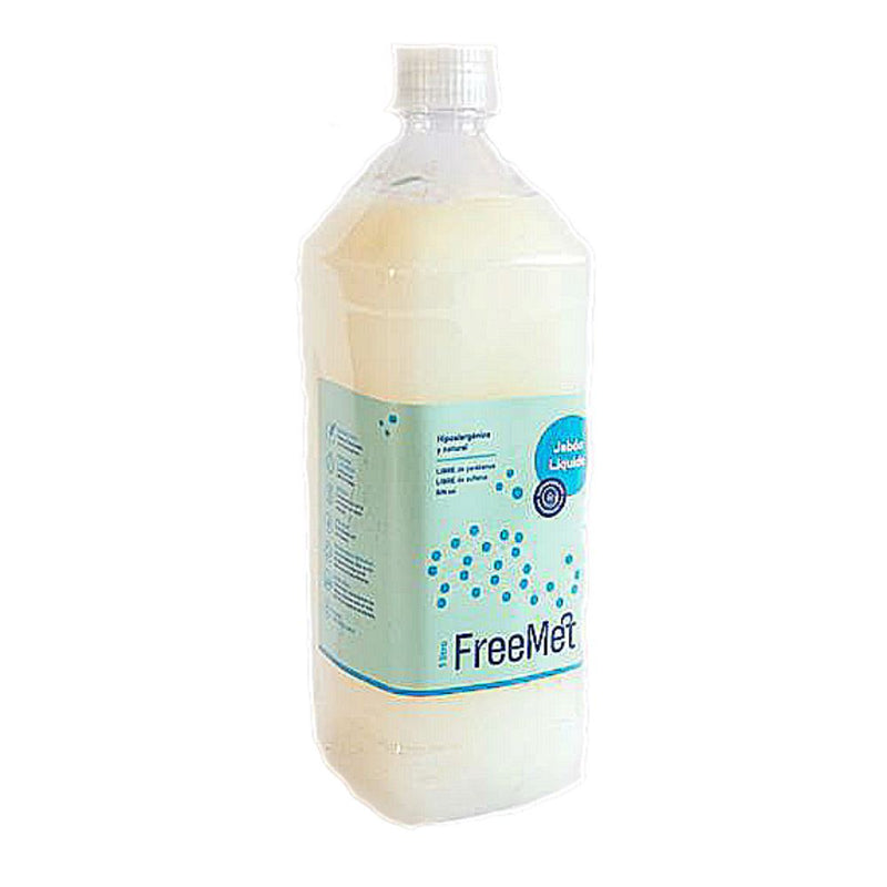 Jabon Liquido Natural Blanco Freemet 1 Lt Higiene Personal mundolimpio.cl 