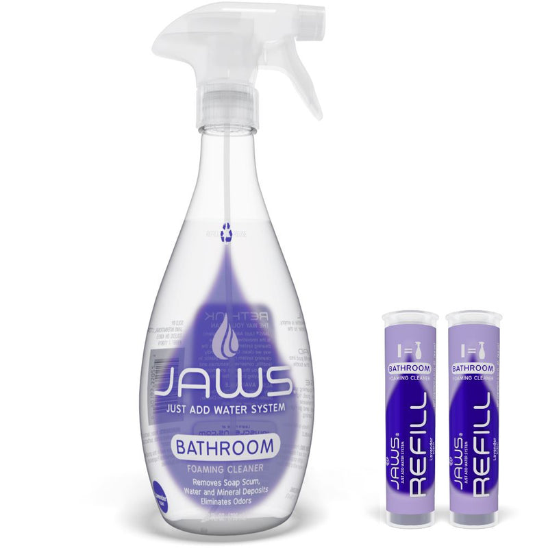 Kit Inicial Limpiador Baño Espuma Jaws 750 ml Hogar Jaws 