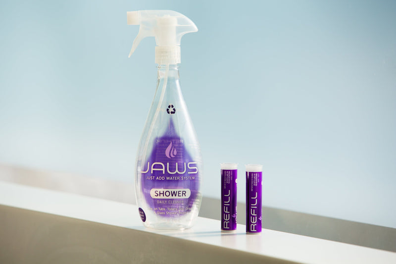 Kit Inicial Limpiador Diario Bañeras y Duchas Jaws 739 ml Hogar Jaws 