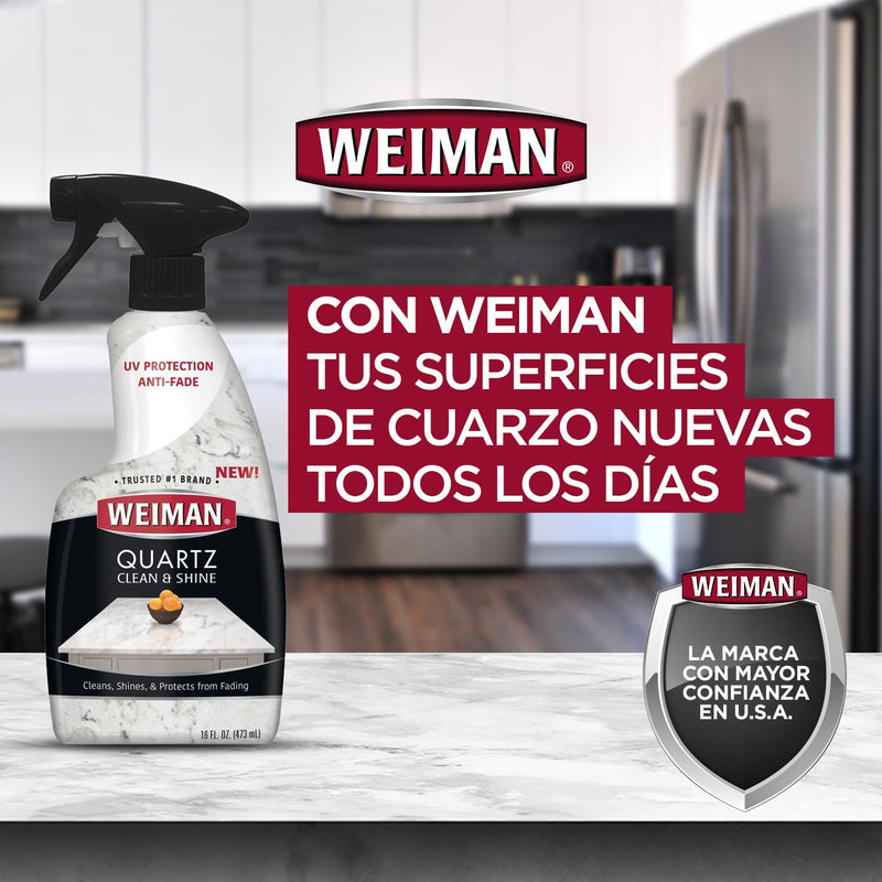 Kit Limpiadores para el Cuidado de la Piedra y el Acero Inoxidable Weiman Hogar Weiman 