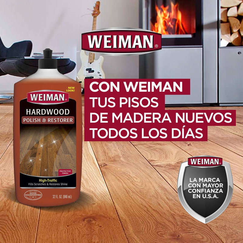 Kit para el Cuidado de Pisos de Madera Dura Weiman Hogar Weiman 