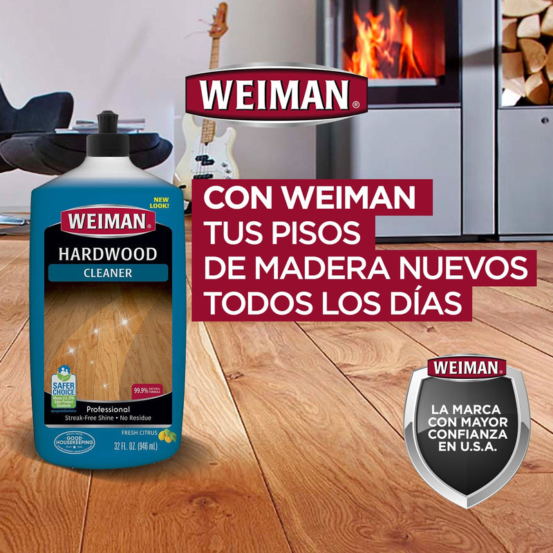 Kit para el Cuidado de Pisos de Madera Dura Weiman Hogar Weiman 