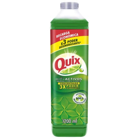 Lavaloza Bio Activos Quix 1.2 Lt Hogar Mundo Limpio 
