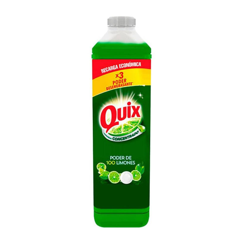 Lavaloza Concentrado Limon Recarga Quix 1,5 Lt Hogar mundolimpio.cl 