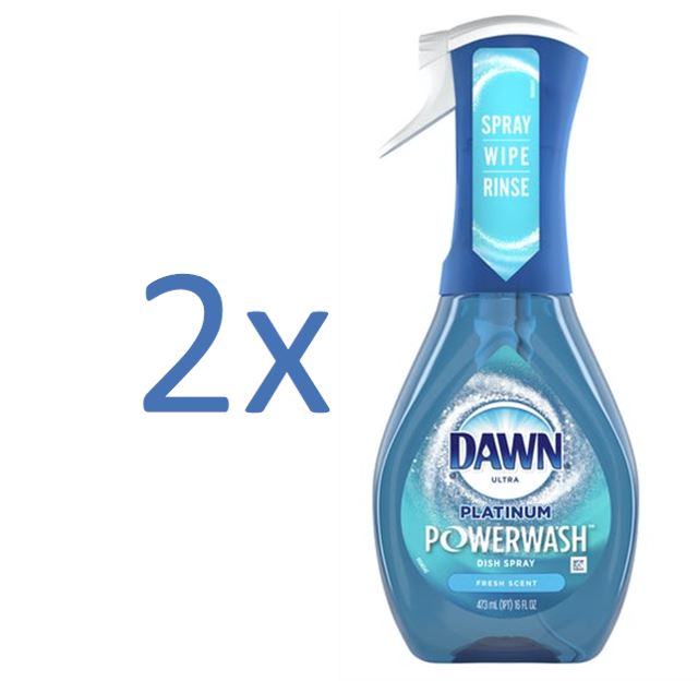 Lavaloza Powerwash Spray Dawn Original 2 x 473 ml Hogar mundolimpio.cl 