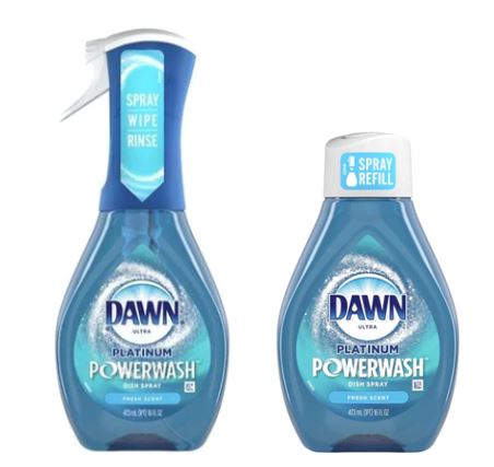 Lavaloza Powerwash Spray + Refill Dawn 473 ml Hogar mundolimpio.cl 