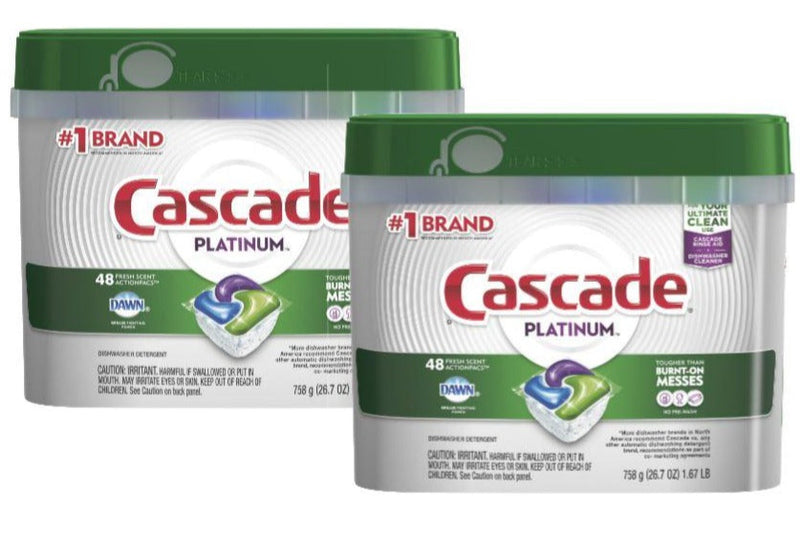 Lavavajilla Platinum Pods Cascade 2x48 Un Hogar mundolimpio.cl 