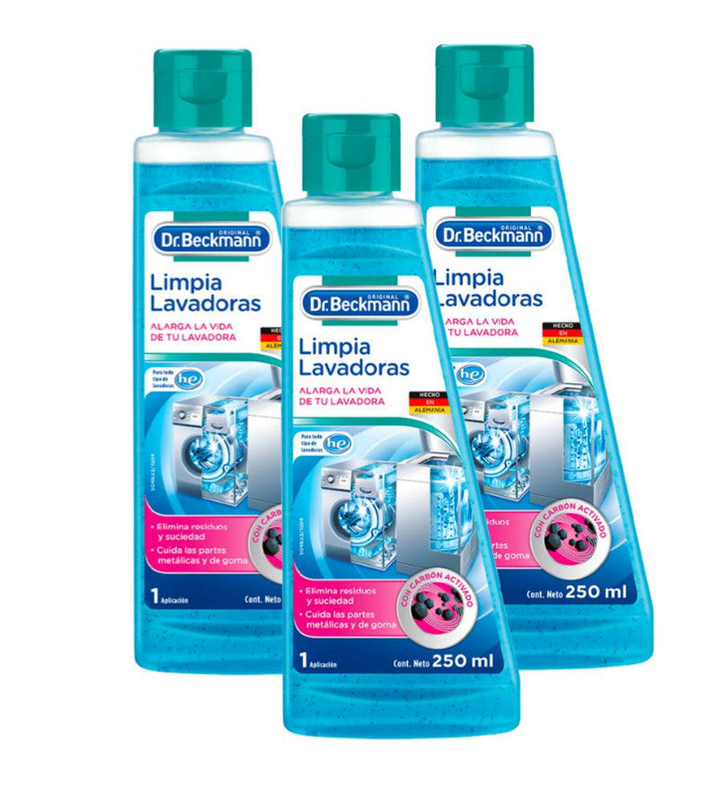 Limpia Lavadoras Dr Beckmann 3x250 ml