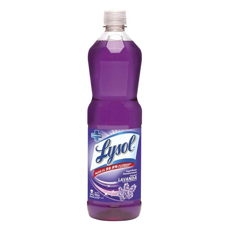 Limpia Pisos Lavanda Lysol 0,9 Lt Hogar Mundo Limpio 