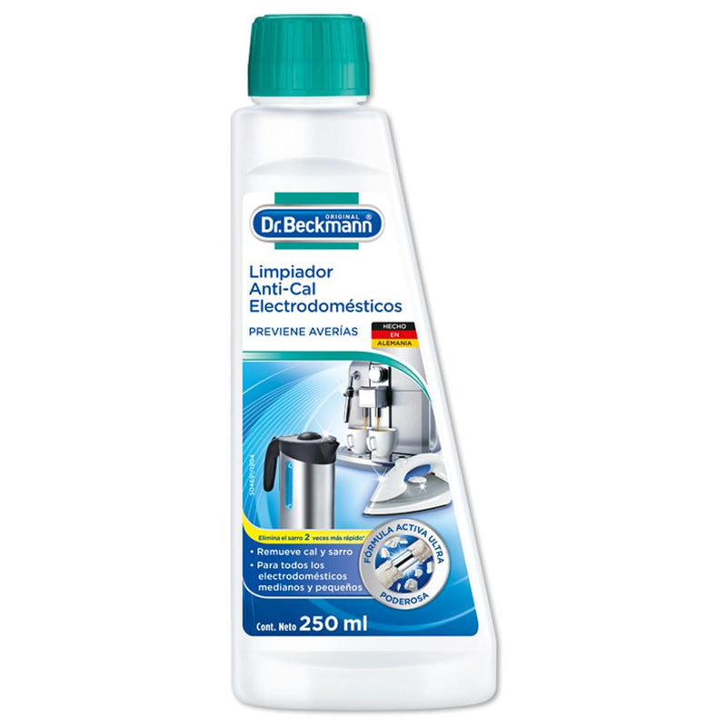 Limpiador Anti-Cal Electrodomésticos Dr Beckmann 250 ml Hogar mundolimpio.cl 