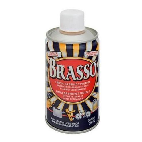 Limpiador de Metales Brasso 0,2 Lt Hogar Mundo Limpio 