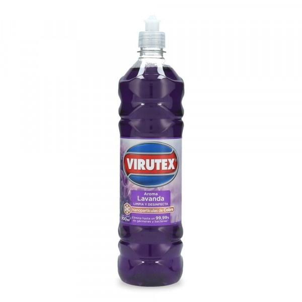 Limpiador Desinfectante Lavanda Virutex 900 ml Hogar mundolimpio.cl 