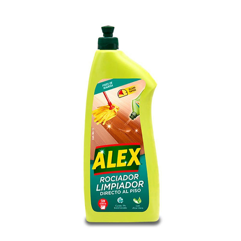 Limpiador directo a Piso Aloe Madera Alex 1 Lt Hogar Mundo Limpio 