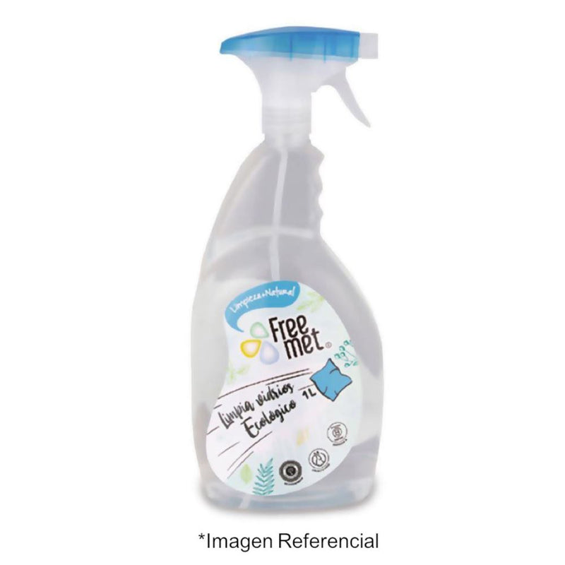Limpiador Vidrios Ecologico Freemet 1 Lt Hogar Mundo Limpio 