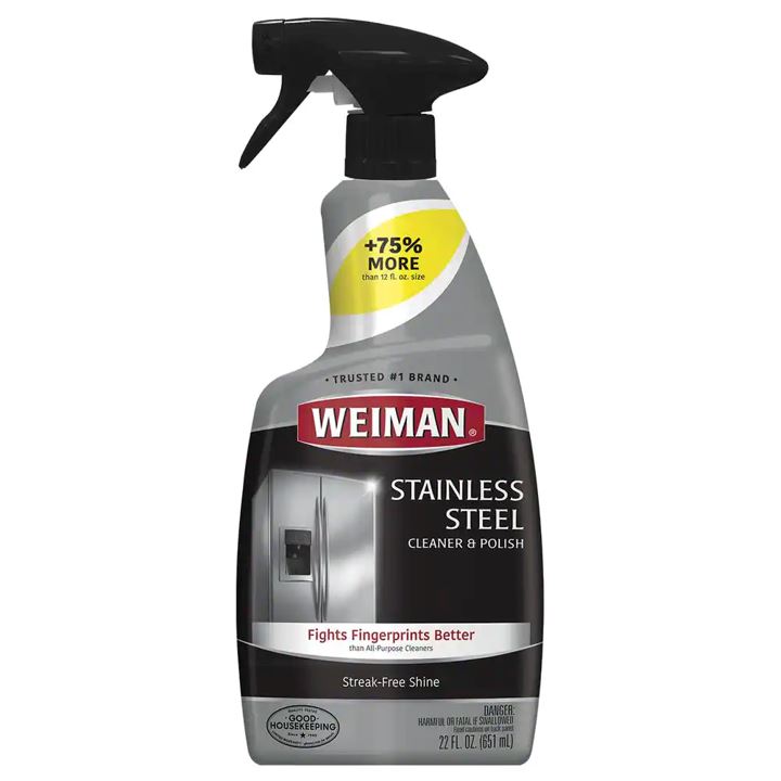 Limpiador y Pulidor Acero Inoxidable Weiman 651 ml Hogar Weiman 