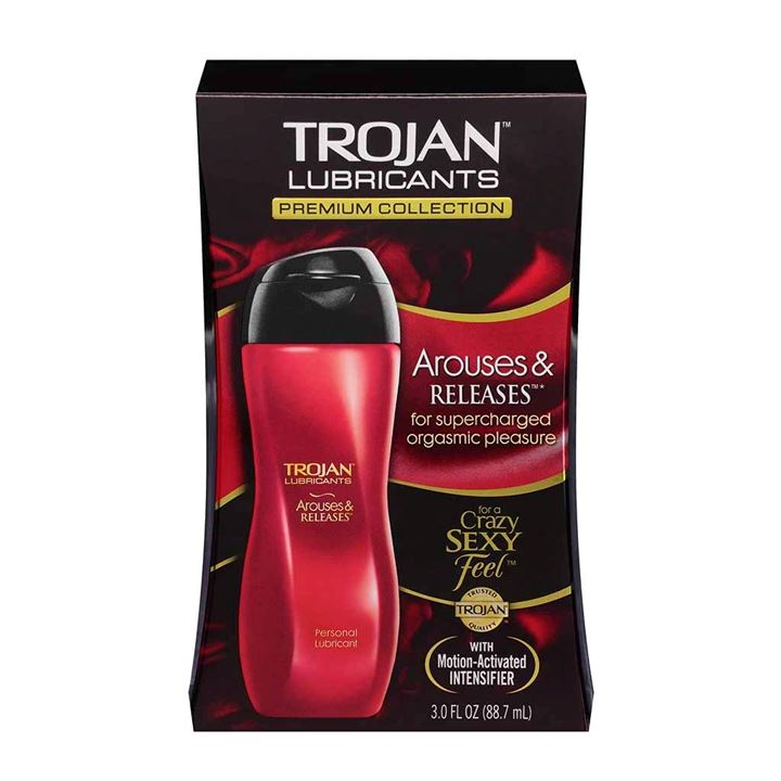 Lubricante Arouses & Releases Trojan 88.7ml Higiene Personal HBC 