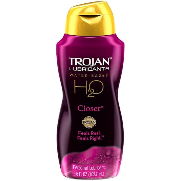 Lubricante H2O Closer Trojan 163 ml Higiene Personal HBC 