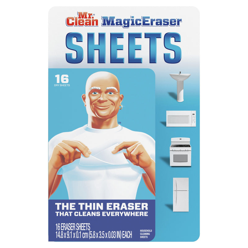 Magic Eraser Sheets Mr Clean 16 ct Hogar mundolimpio.cl 