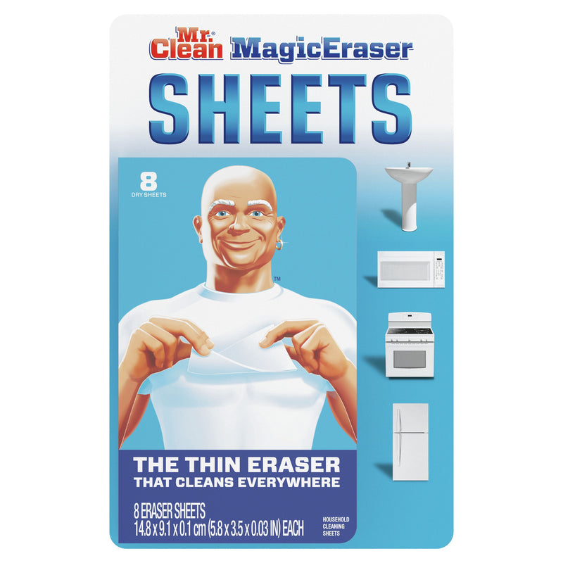 Magic Eraser Sheets Mr Clean 8 ct Hogar mundolimpio.cl 
