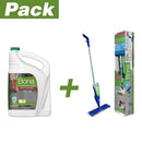 Mopa Premium + Limpiador Pisos Duros 3.78 Lts Bona Hogar Enko 