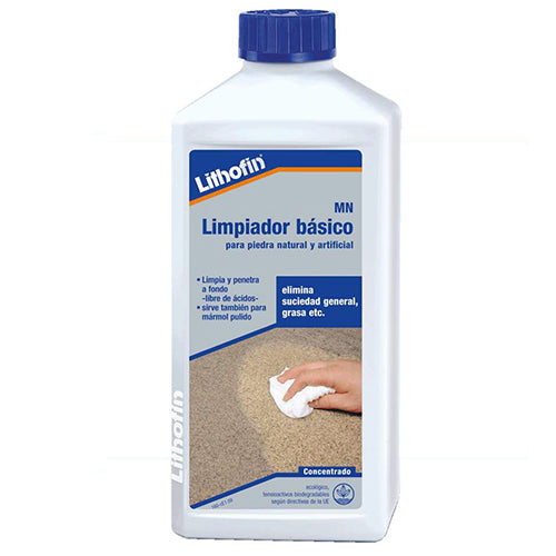 Pack para Pisos Marmol (MN Limpiador Basico + MN Limpiador Diario) 1 lt/cu Lithofin Hogar Protac 