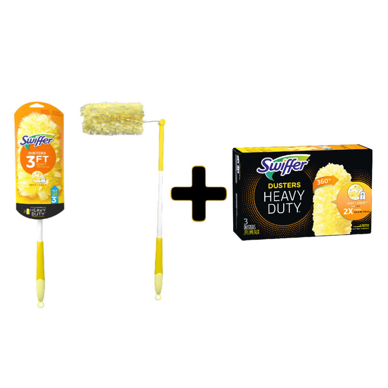 Pack Plumero con 6 Repuestos Swiffer Hogar HBC 