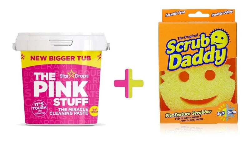 Pasta Multiuso The Pink Stuff 850 gr + Esponja Scrub Daddy Hogar Grayson 