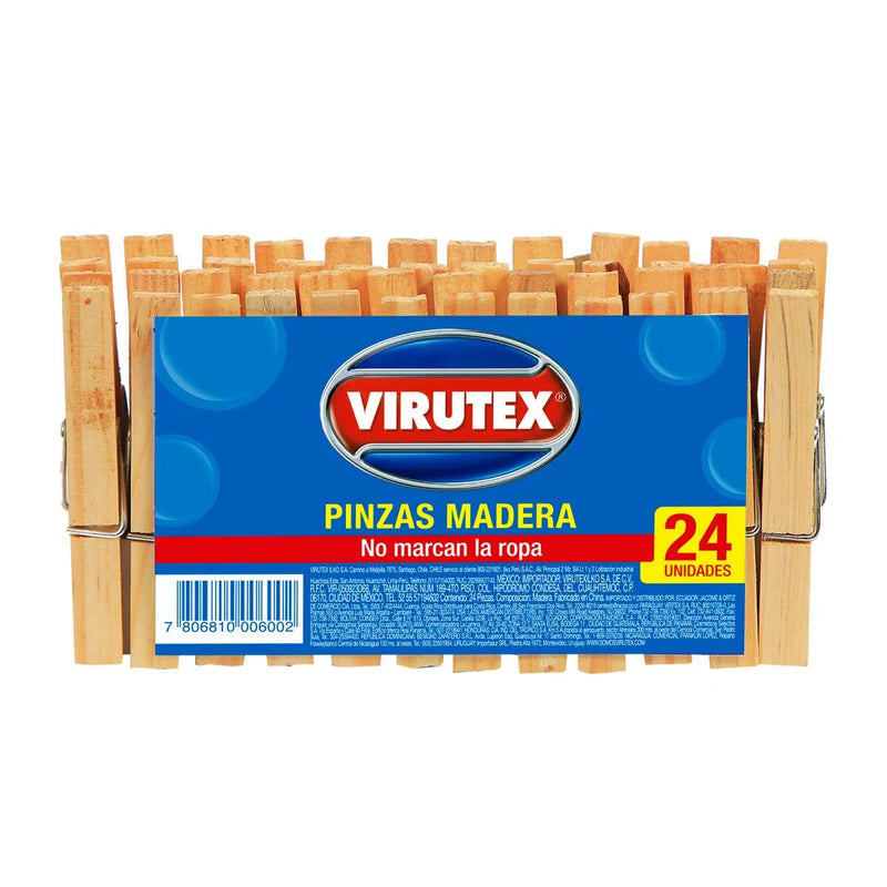 Pinzas Para Ropa Madera Virutex 24 Un Hogar Virutex 