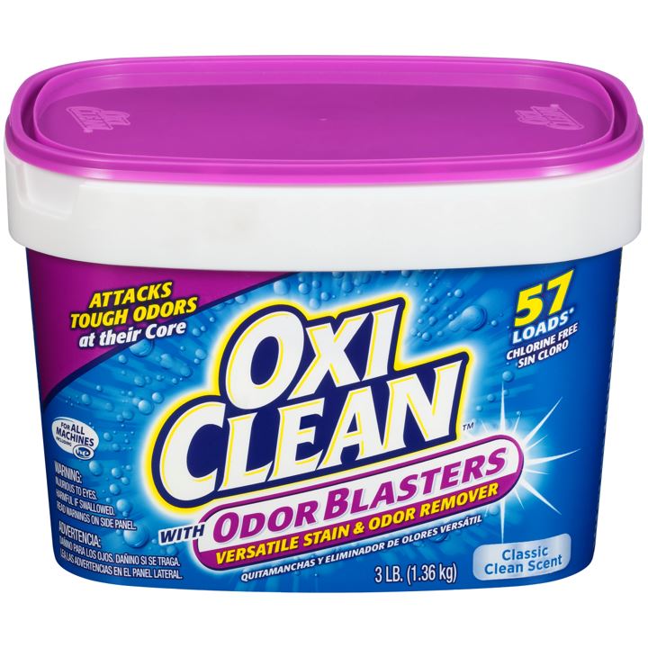 Quitamanchas en Polvo Odor Blaster Oxiclean 1.37 Kg Hogar Biowell 