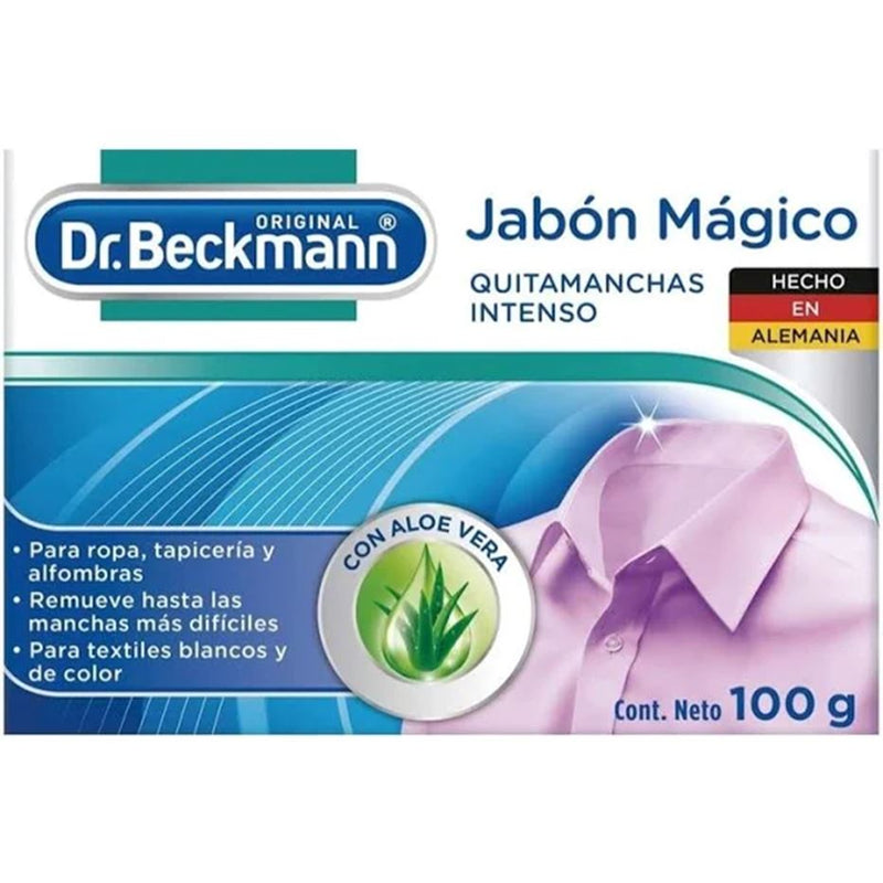 Quitamanchas Jabon Magico Dr Beckmann 100 gr Hogar mundolimpio.cl 