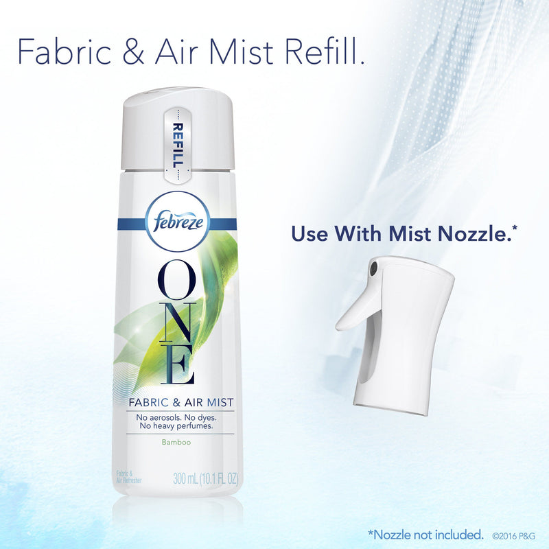 Recarga One Eliminador de Olores Aire y Telas Bambu Febreze 0,3 Lt Hogar mundolimpio.cl 