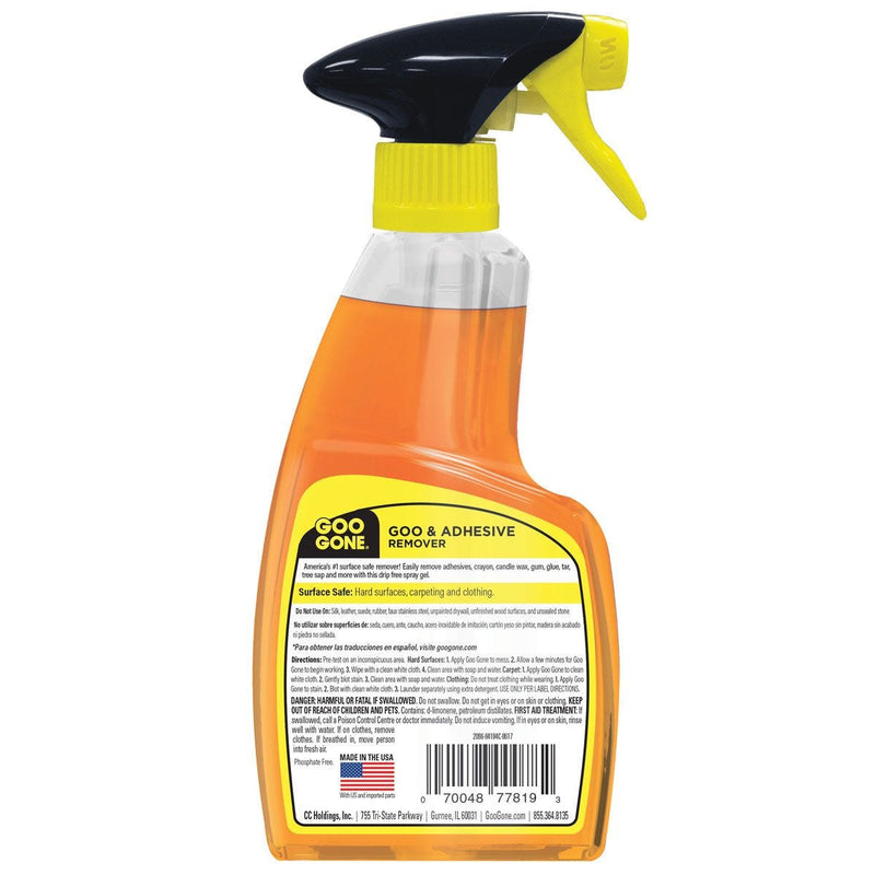 Removedor de Adhesivos Spray Gel Goo Gone 355 ml Hogar mundolimpio.cl 