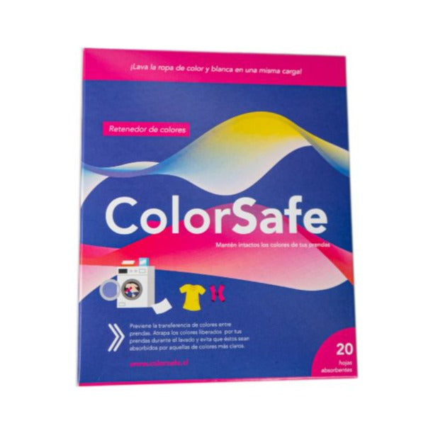 Retenedor de Colores Ropa de Color y Blanca ColorSafe 20 Un Hogar mundolimpio.cl 