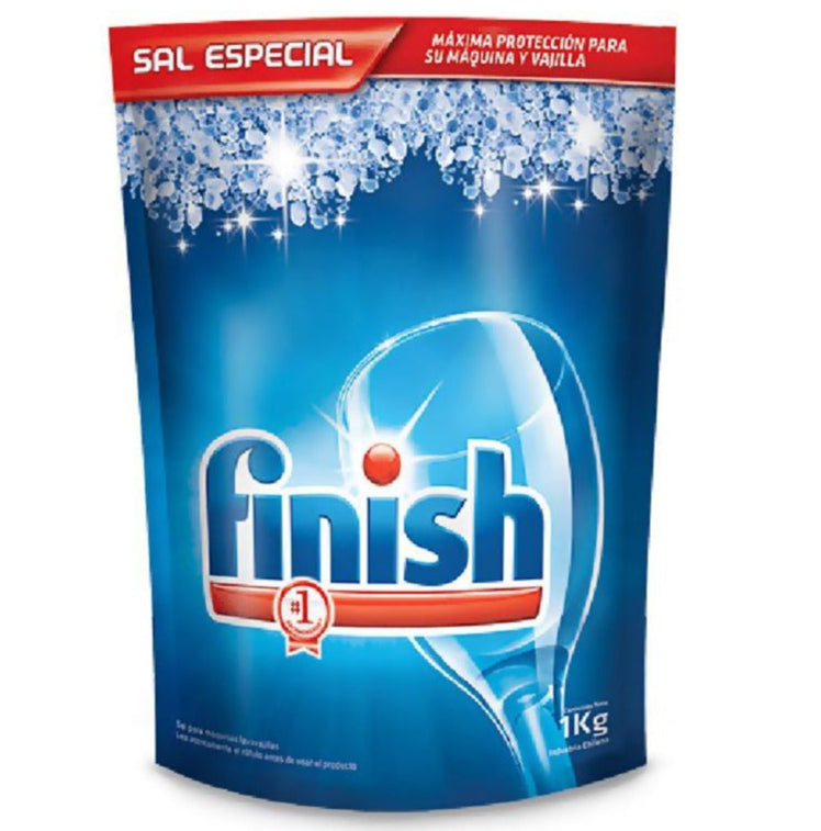 Sal Anti Sarro Finish 1 Kg Hogar Mundo Limpio 