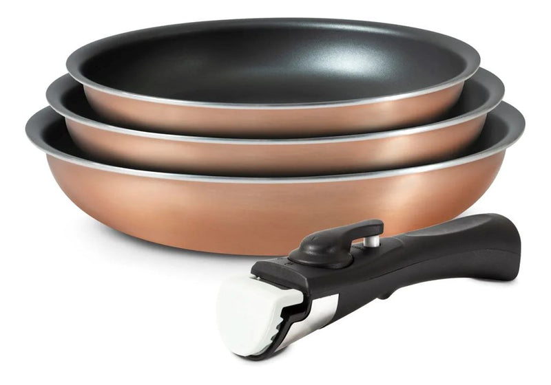 Set Sartenes Mango Desmontable 20,24 Y 28 Cm Ilko Hogar Virutex 