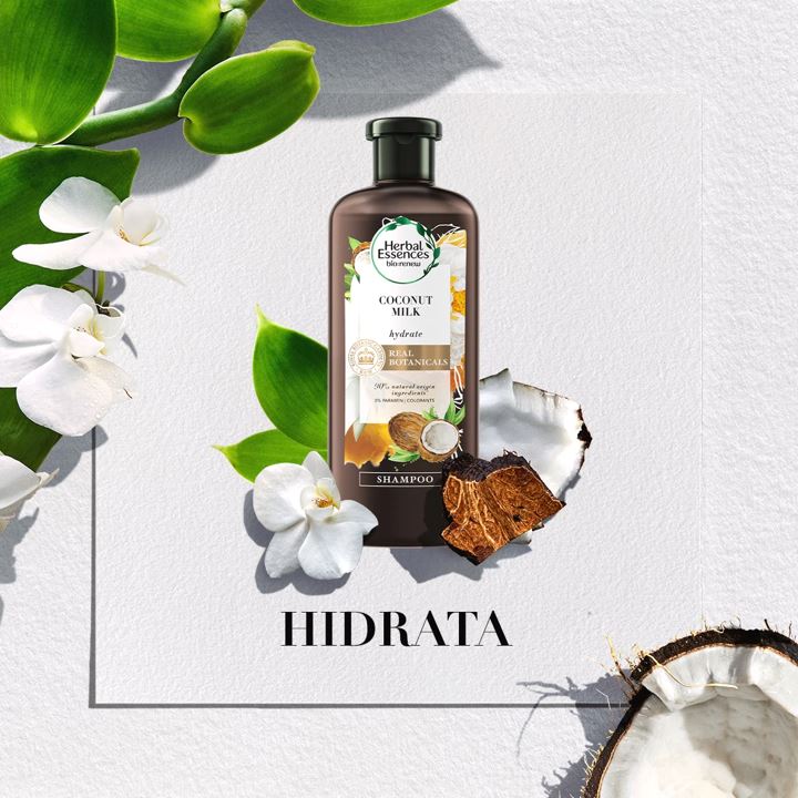 Shampoo Coconut Milk Hidratante Herbal Essences 400 ml Higiene Personal Varios 
